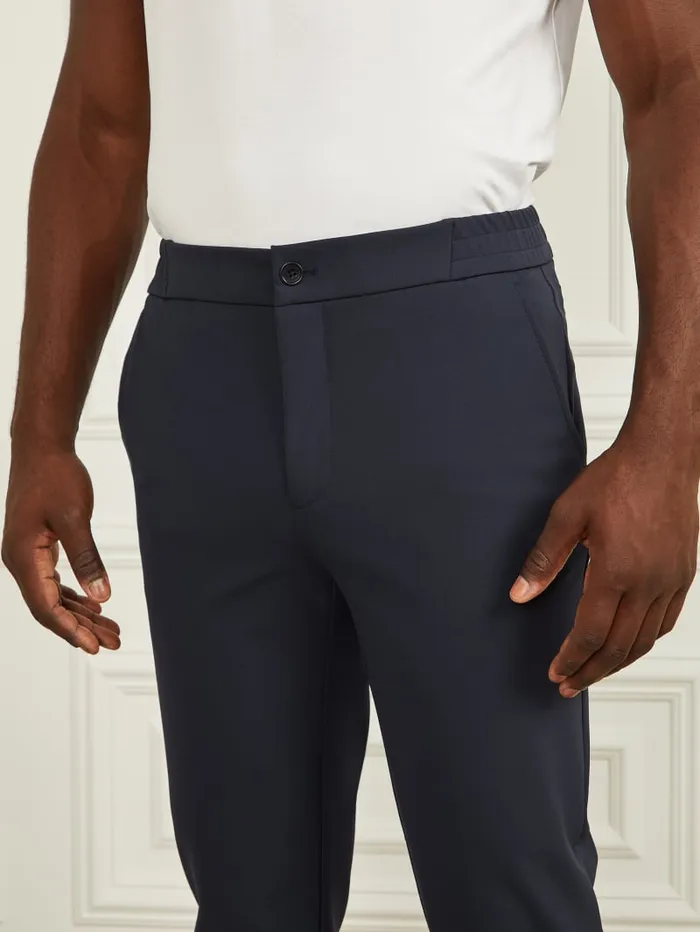 GUESS Pants and Shorts Danny Elastic Chino Pant Blue 8211 Men