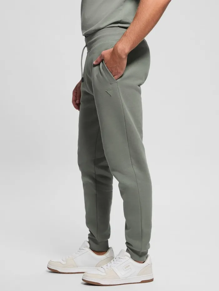 GUESS Pants and Shorts Eco Aldwin Logo Pants Blue 8211 Men