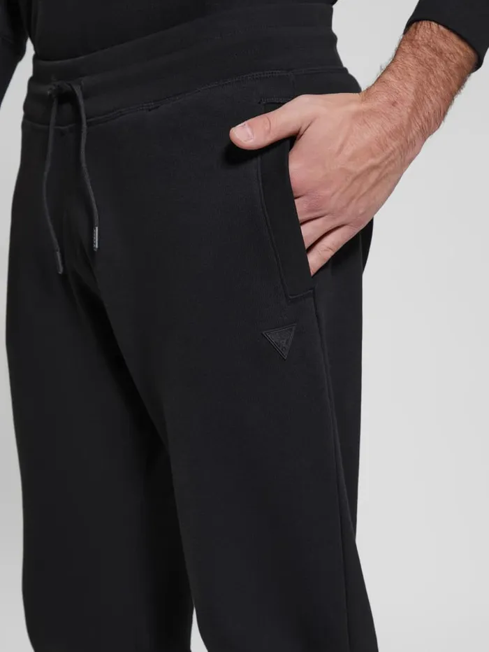 GUESS Pants and Shorts Eco Aldwin Logo Pants Blue 8211 Men