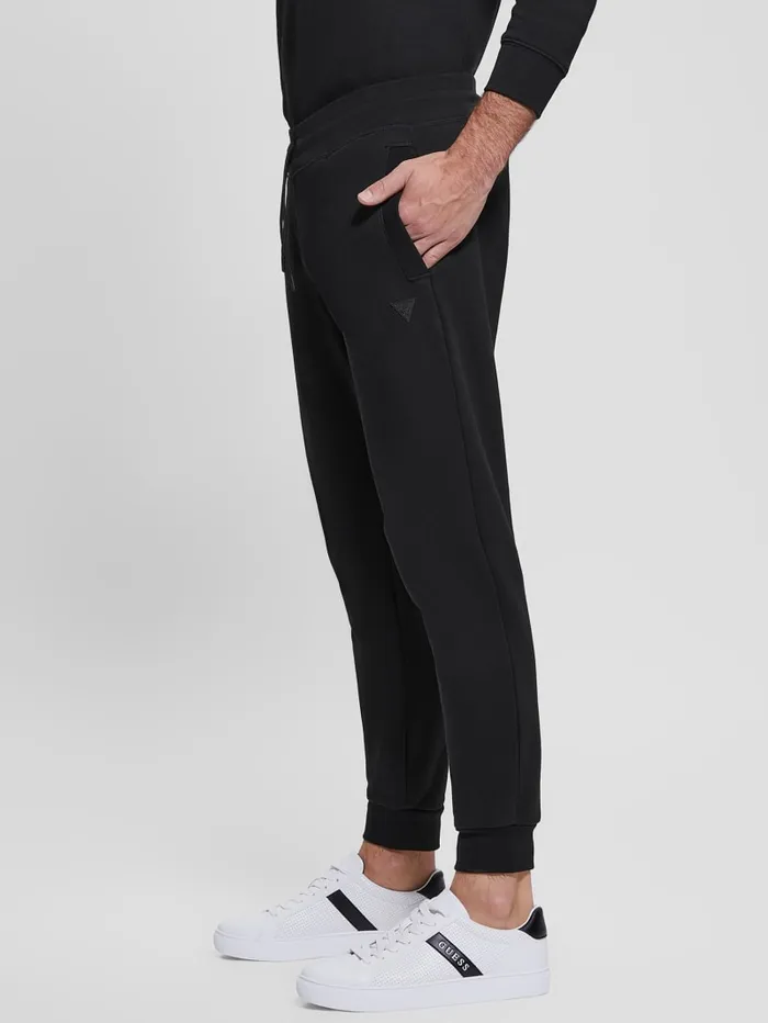 GUESS Pants and Shorts Eco Aldwin Logo Pants Blue 8211 Men