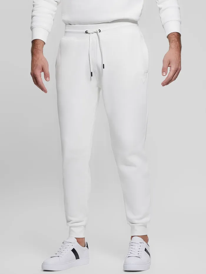 GUESS Pants and Shorts Eco Aldwin Logo Pants Blue 8211 Men