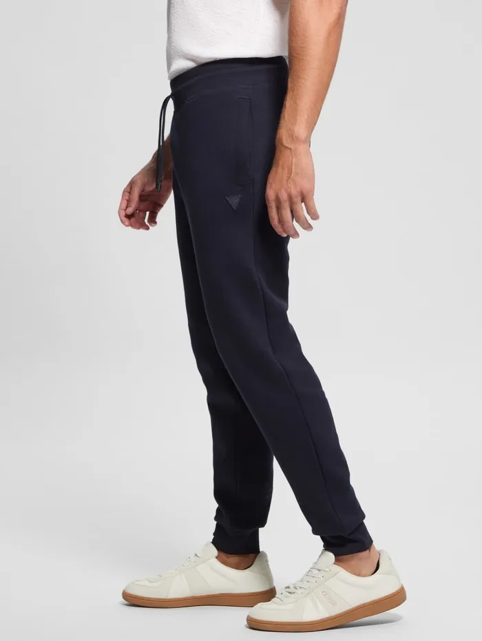 GUESS Pants and Shorts Eco Aldwin Logo Pants Blue 8211 Men