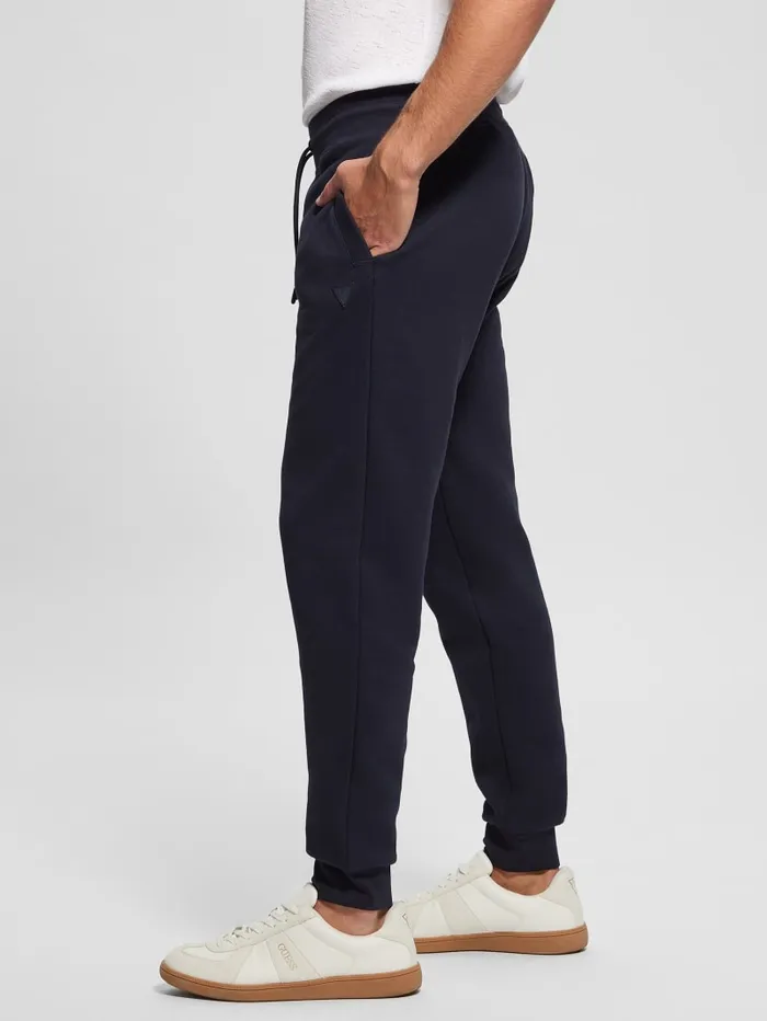 GUESS Pants and Shorts Eco Aldwin Logo Pants Blue 8211 Men