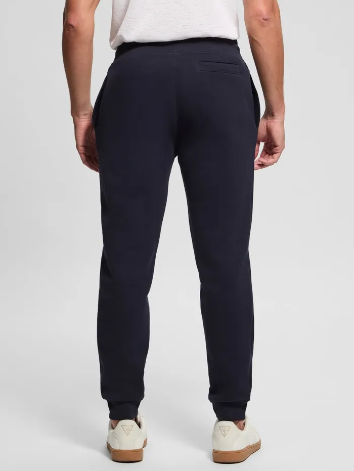 GUESS Pants and Shorts Eco Aldwin Logo Pants Blue 8211 Men