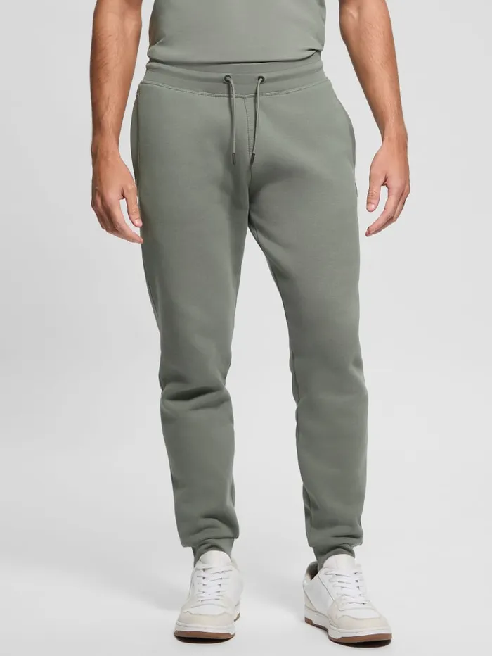 GUESS Pants and Shorts Eco Aldwin Logo Pants Blue 8211 Men
