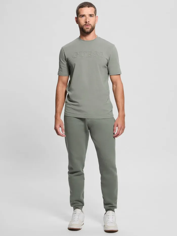 GUESS Pants and Shorts Eco Aldwin Logo Pants Blue 8211 Men