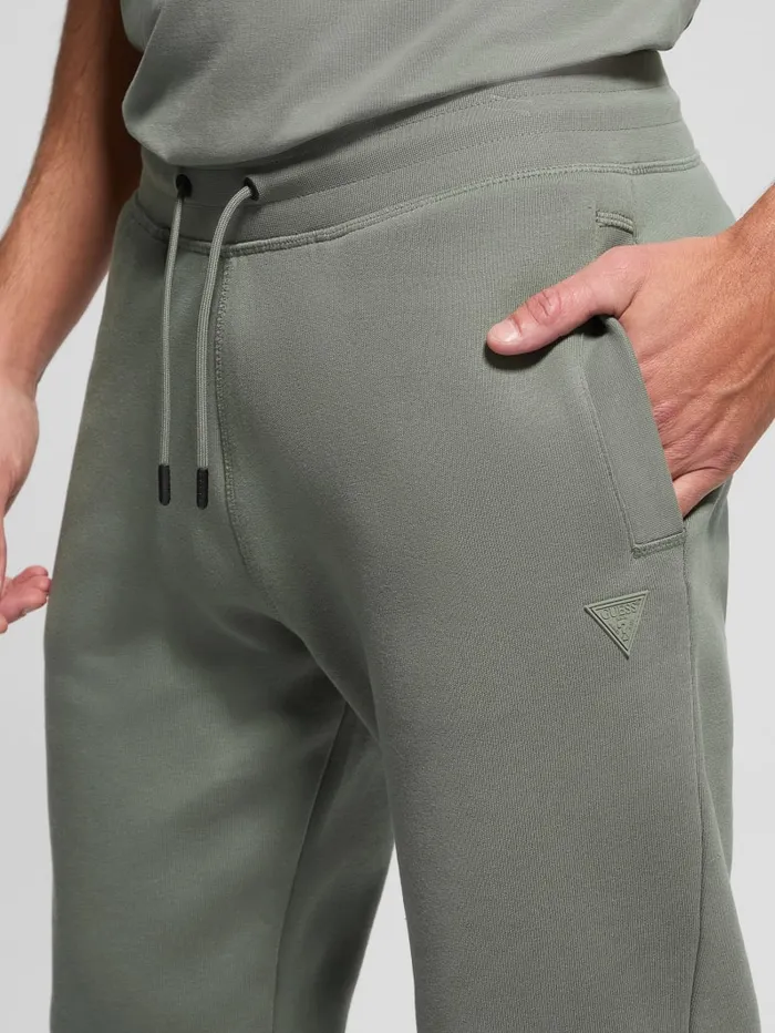 GUESS Pants and Shorts Eco Aldwin Logo Pants Blue 8211 Men
