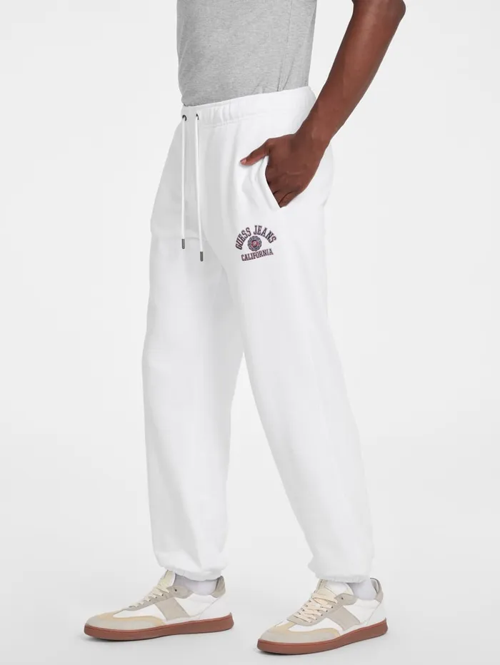 GUESS Pants and Shorts Eco Printed Logo Joggers Gray 8211 Men