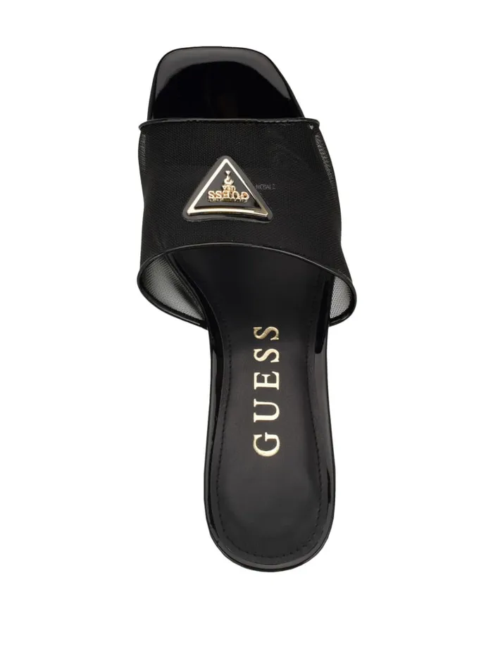 GUESS Sale Gables Mesh Mules Black 8211 Women