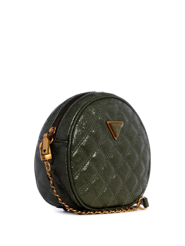 GUESS Sale Giully Circle Bag Green 8211 Women