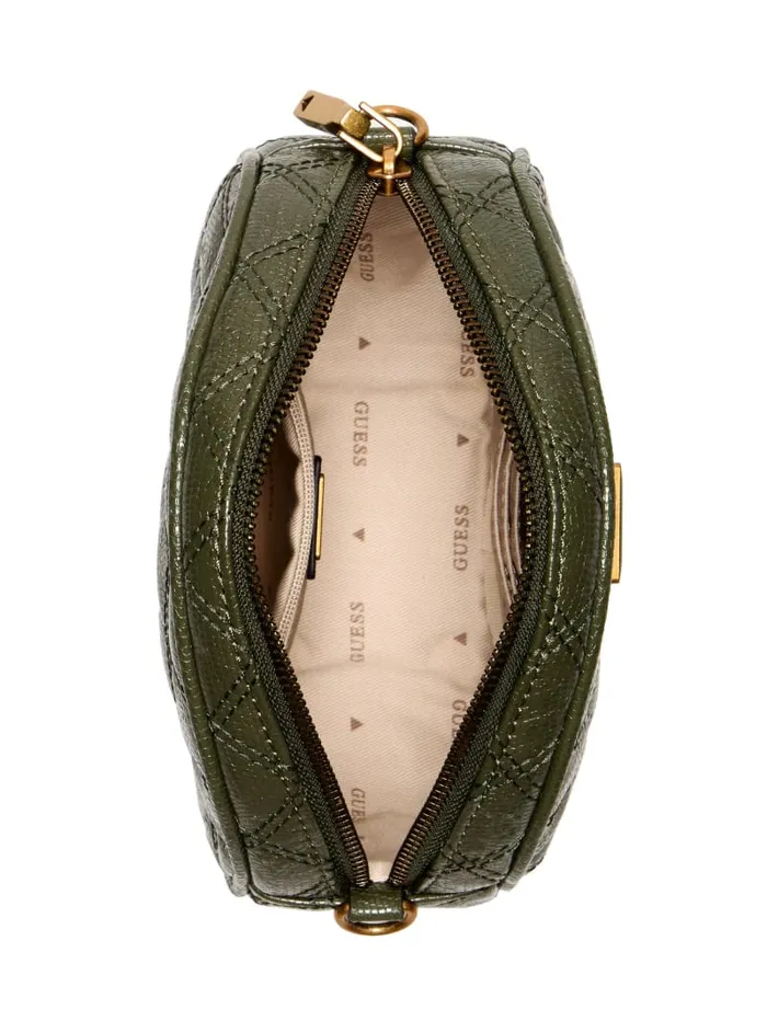 GUESS Sale Giully Circle Bag Green 8211 Women