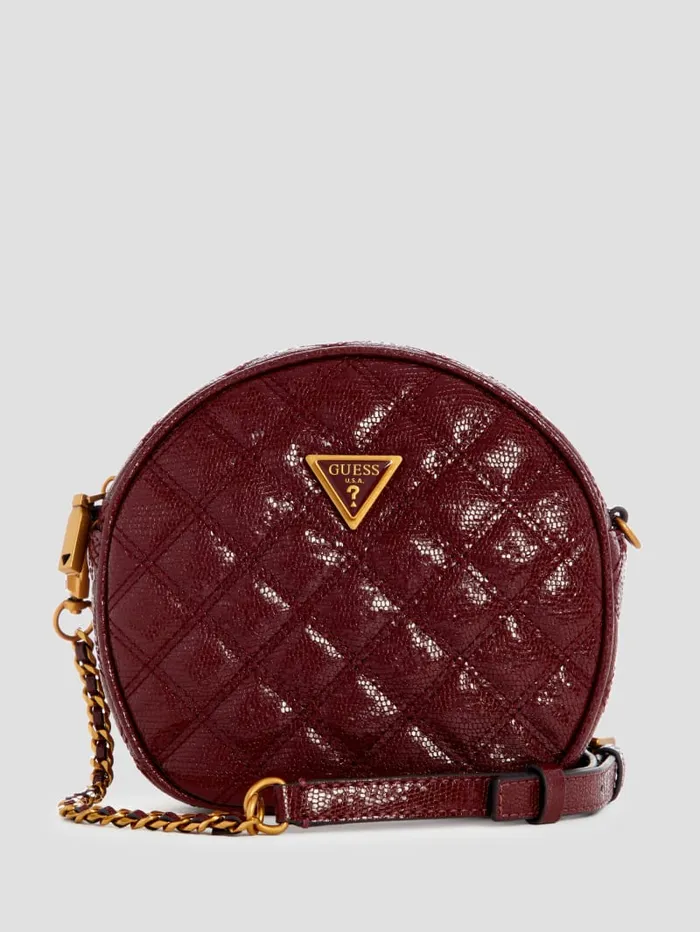 GUESS Sale Giully Circle Bag Green 8211 Women