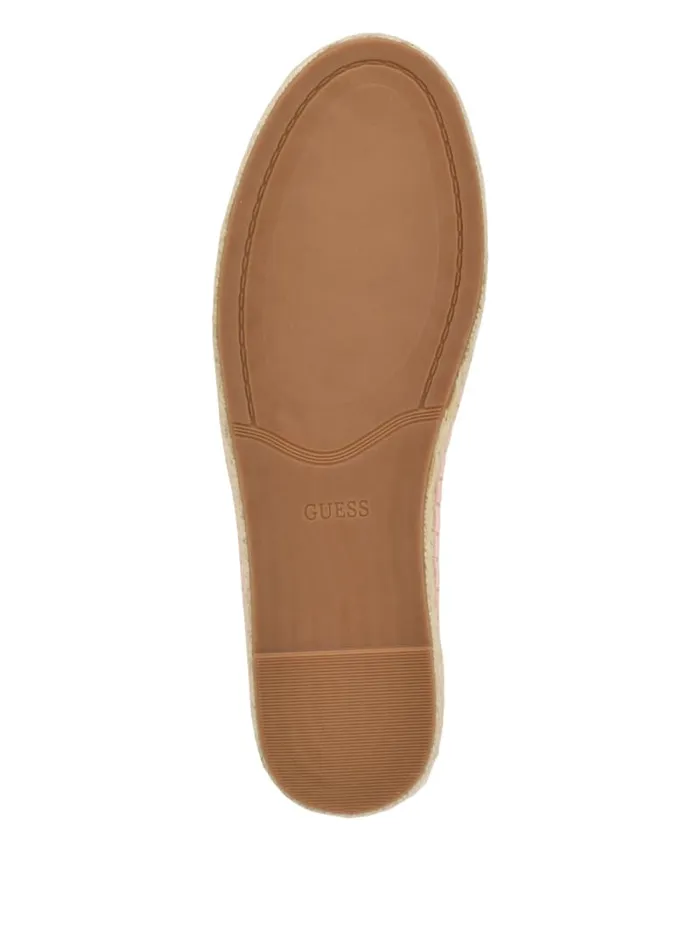 GUESS Sale Joelyn Espadrille Flats Pink 8211 Women