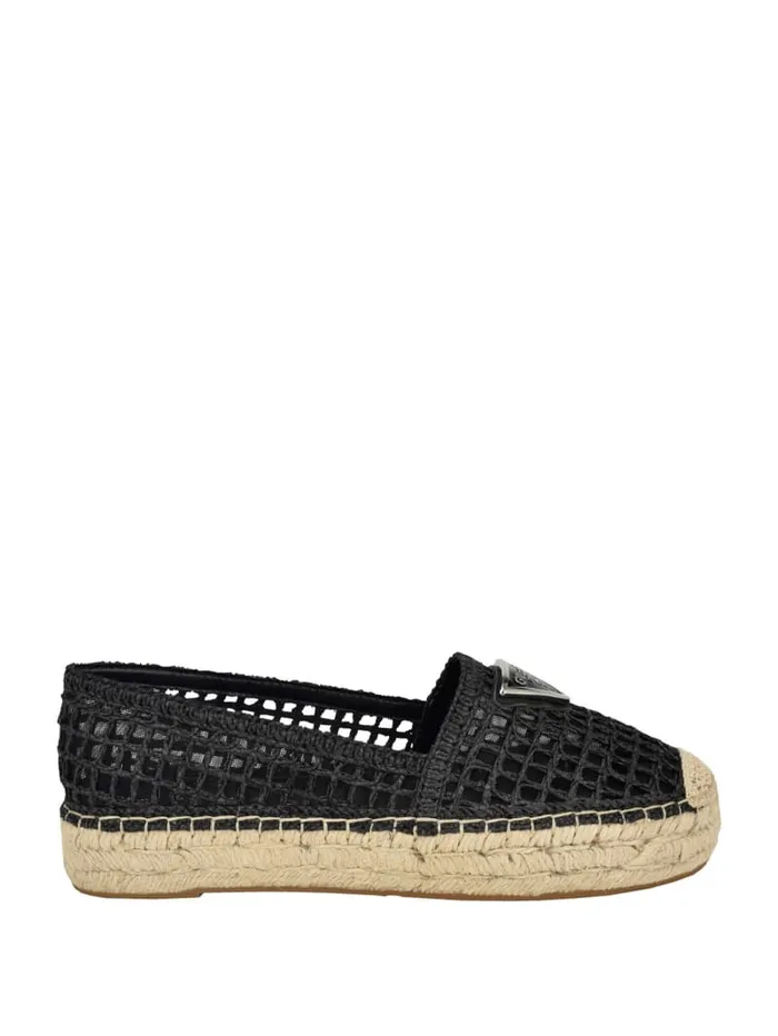GUESS Sale Mones Espadrille Flats Black 8211 Women