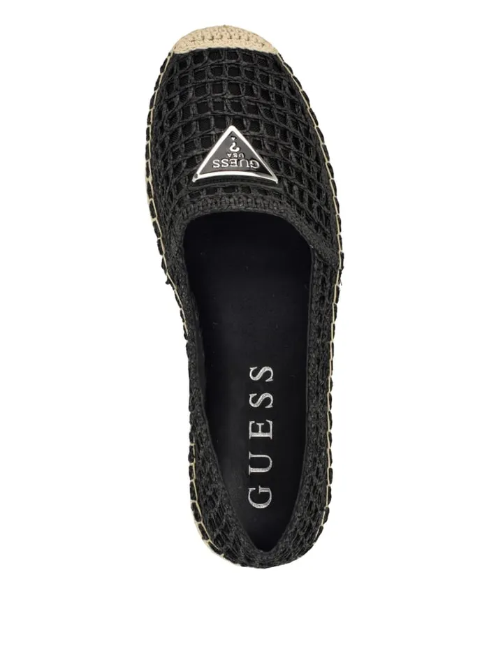 GUESS Sale Mones Espadrille Flats Black 8211 Women