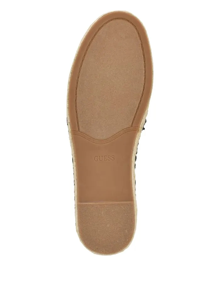 GUESS Sale Mones Espadrille Flats Black 8211 Women