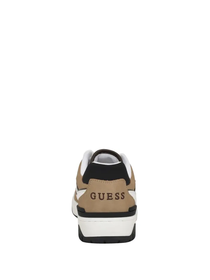 GUESS Sale Nelsi ColorBlock Sneakers Beige 8211 Women