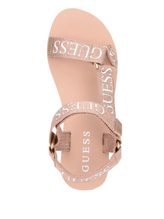 GUESS Sandals Avin Platform Sport Sandals Pink 8211 Unisex