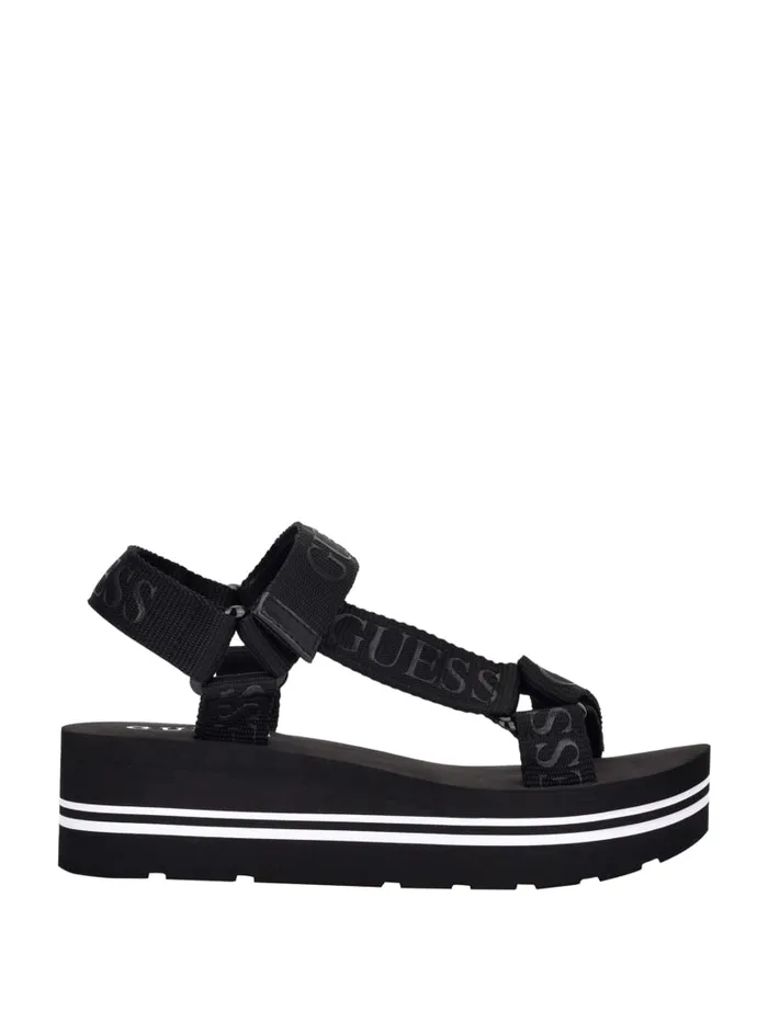 GUESS Sandals Avin Platform Sport Sandals Pink 8211 Unisex