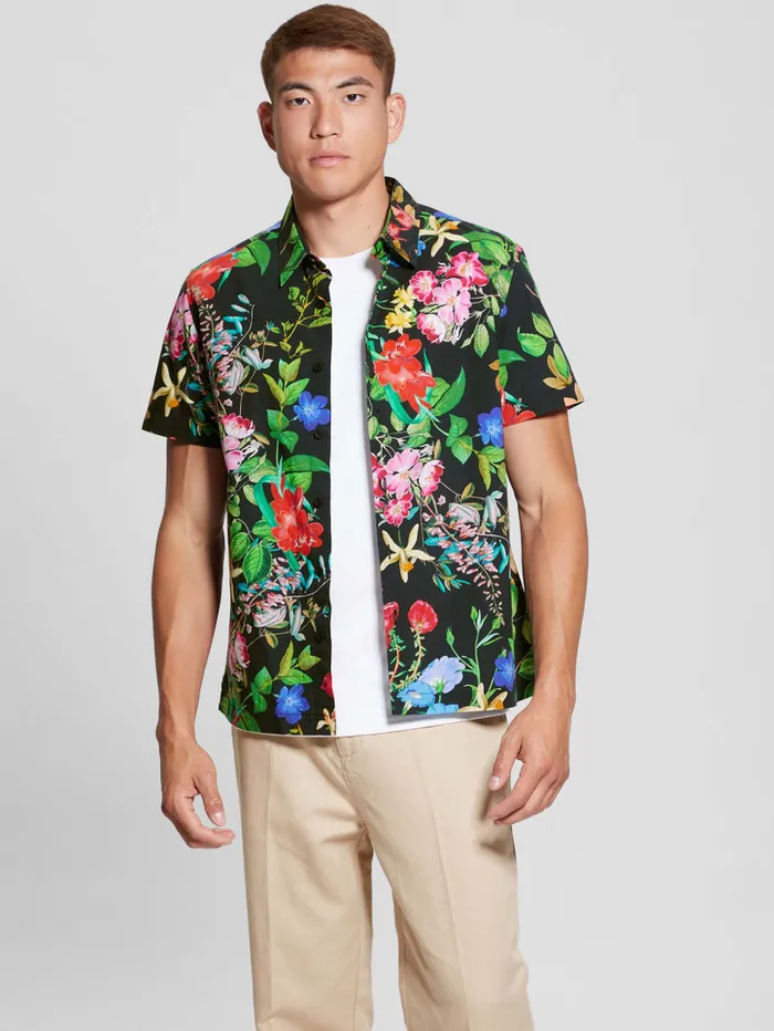 GUESS Shirts Laguna Floral Shirt Colors 8211 Men