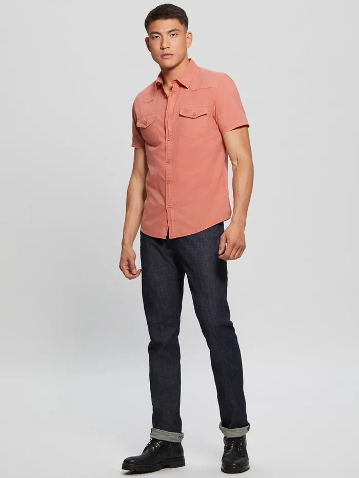 GUESS Shirts Nottingham Shirt Blue 8211 Men