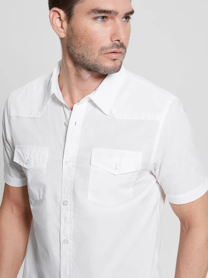 GUESS Shirts Nottingham Shirt Blue 8211 Men