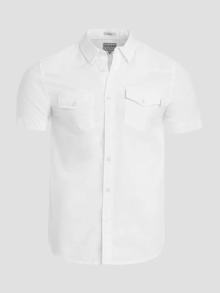 GUESS Shirts Nottingham Shirt Blue 8211 Men