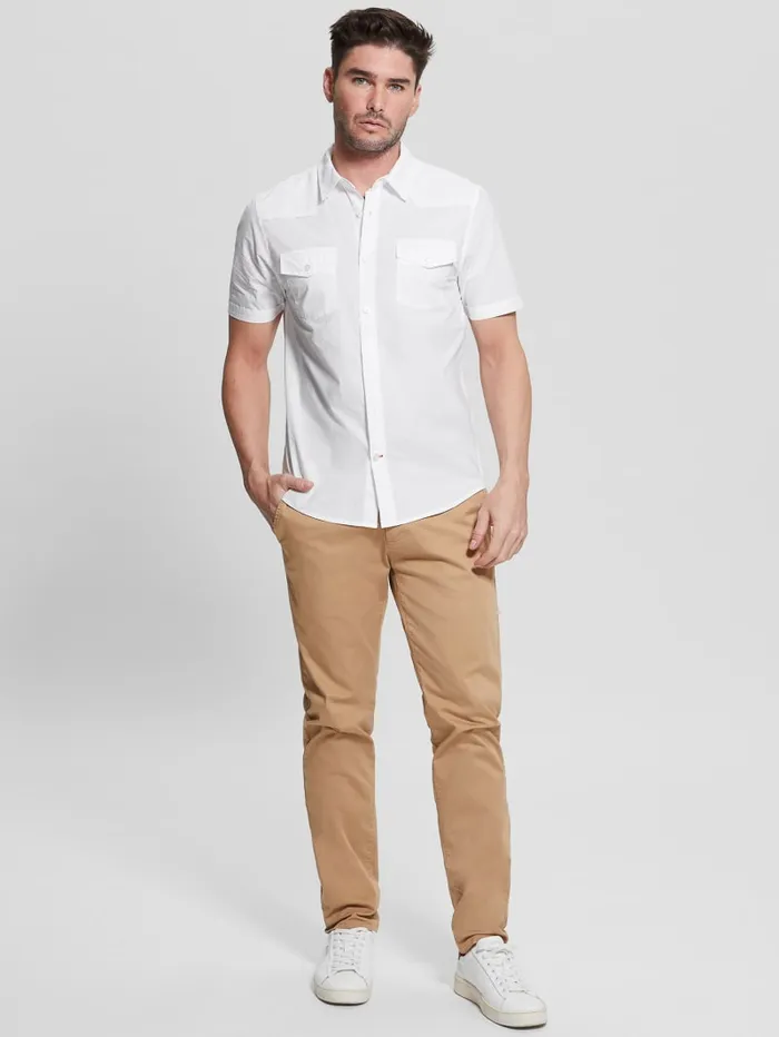 GUESS Shirts Nottingham Shirt Blue 8211 Men