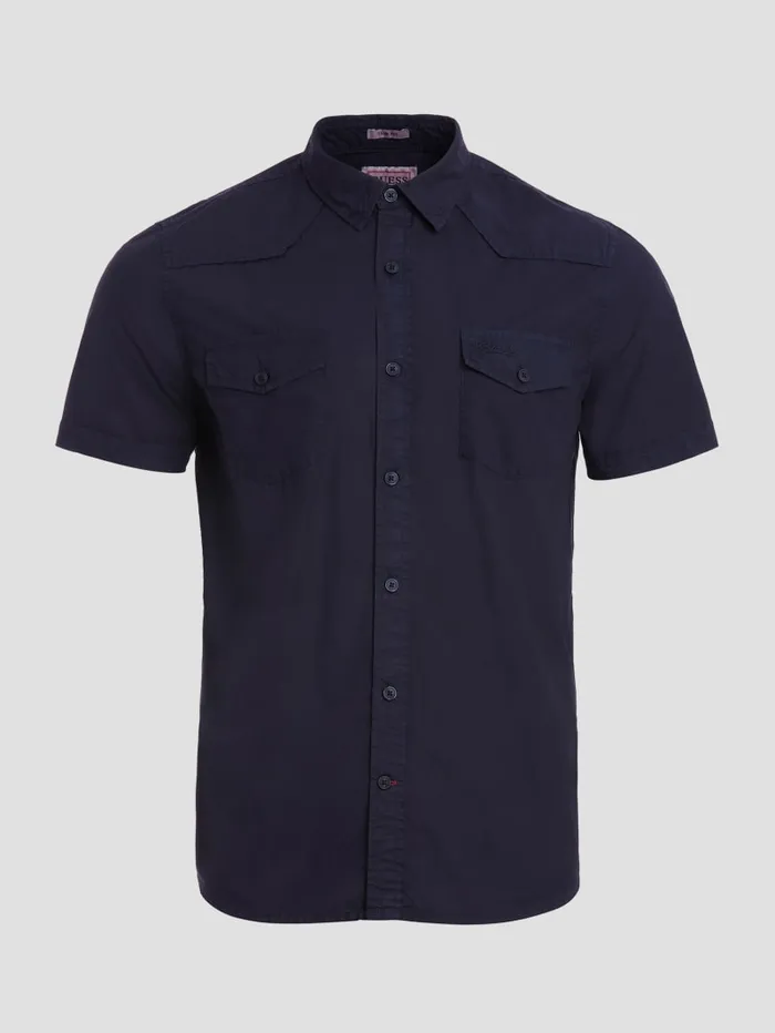 GUESS Shirts Nottingham Shirt Blue 8211 Men
