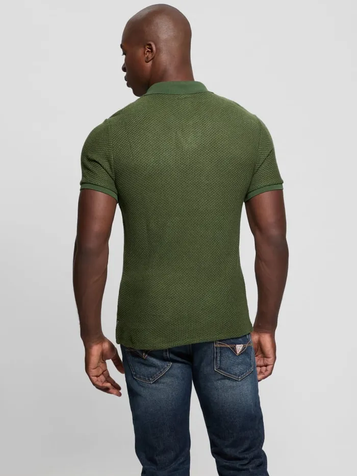 GUESS Shirts Preston Johnny Polo Beige 8211 Men