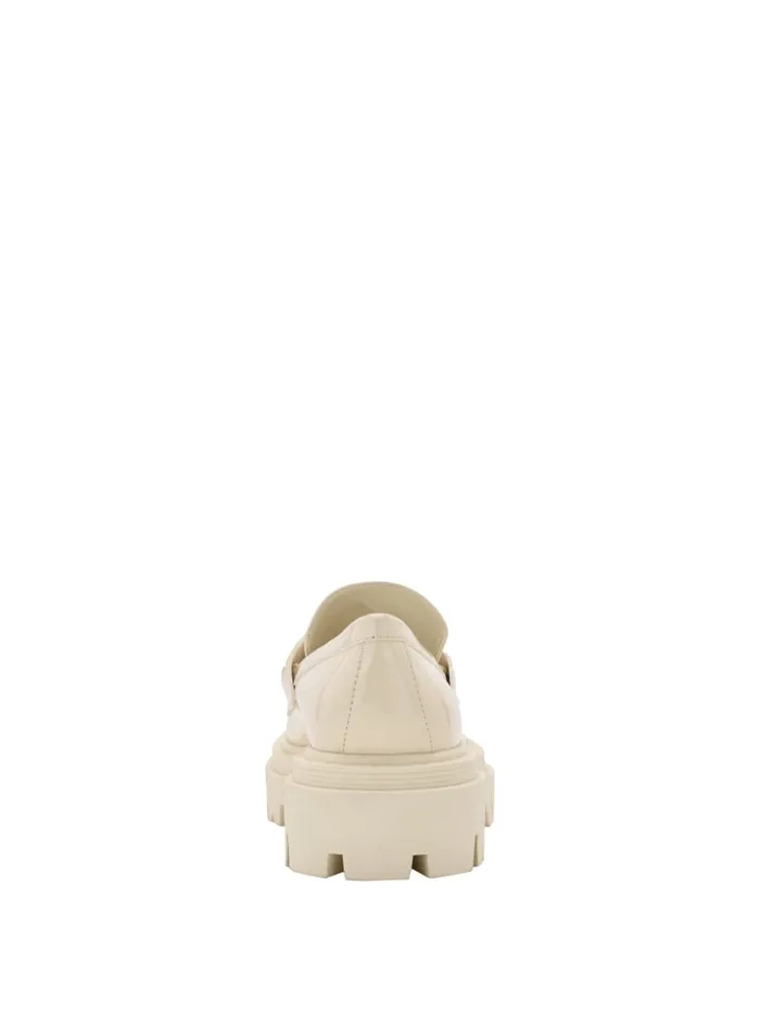 GUESS Shoes Keates LugSole Loafers White 8211 Women
