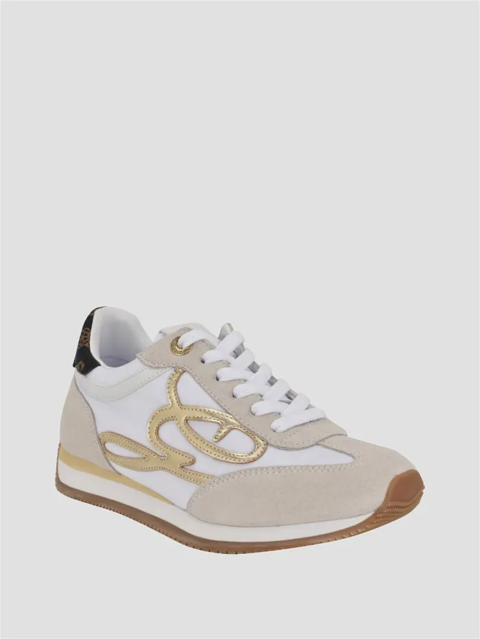 GUESS Shoes Skroll Signature G Sneakers White 8211 Women