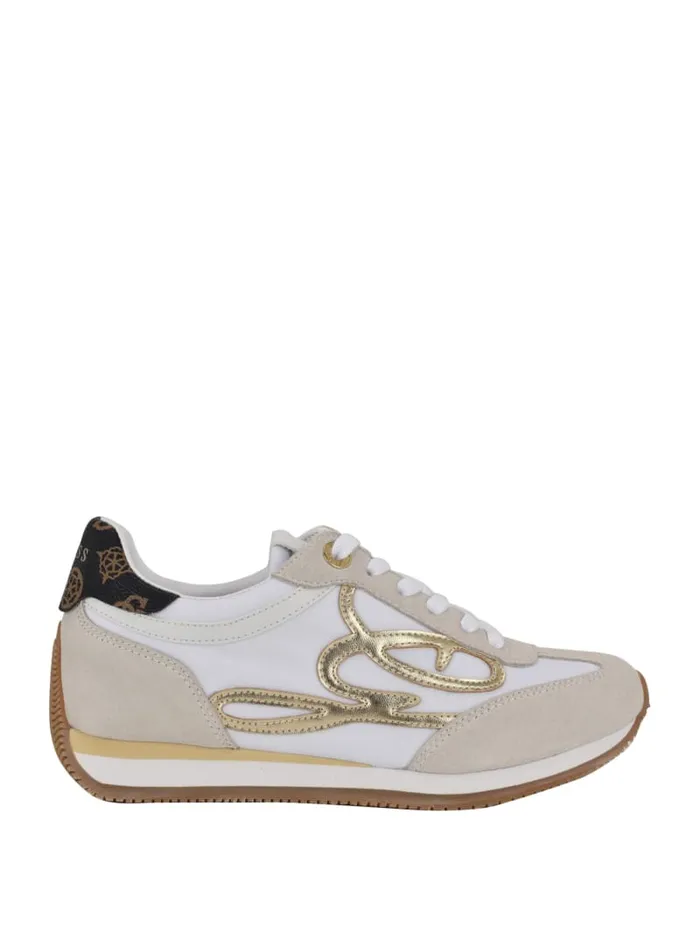 GUESS Shoes Skroll Signature G Sneakers White 8211 Women