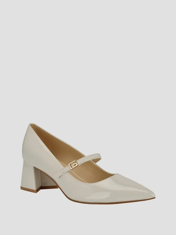 GUESS Shoes Zands Block Heels Silver 8211 Women