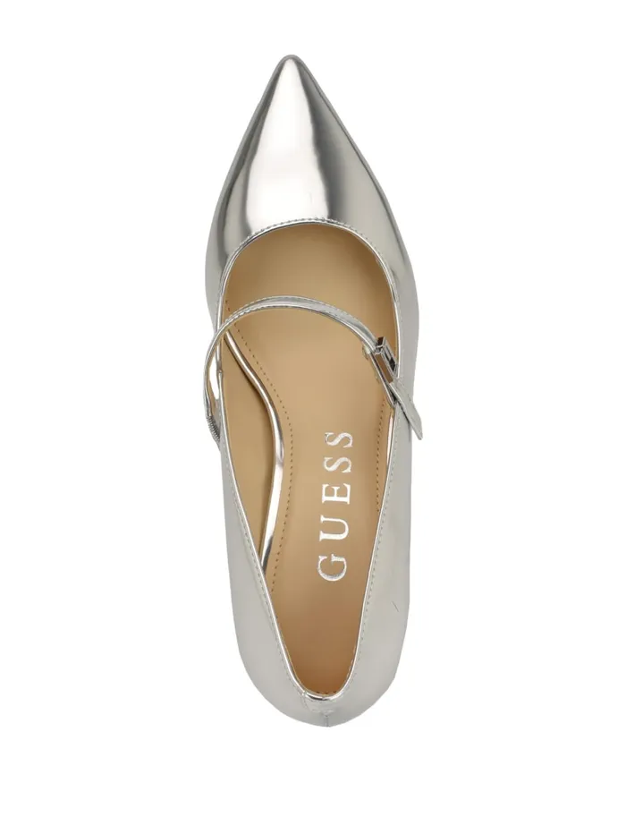 GUESS Shoes Zands Block Heels White 8211 Women
