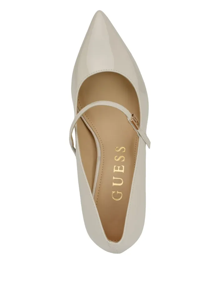 GUESS Shoes Zands Block Heels White 8211 Women