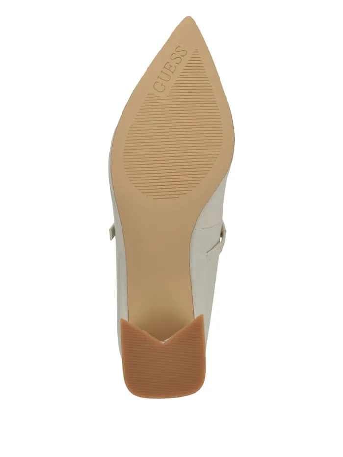GUESS Shoes Zands Block Heels White 8211 Women