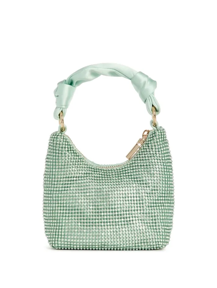 GUESS Shoulder Bags Lua Mini Hobo Yellow 8211 Unisex