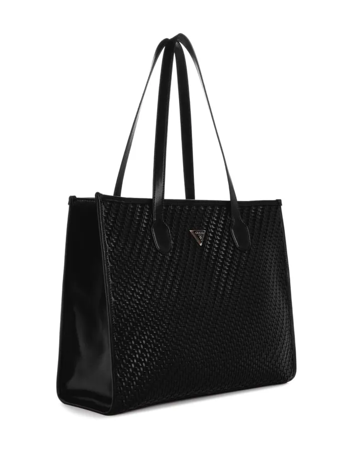 GUESS Shoulder Bags Silvana Girlfriend Tote Black 8211 Unisex