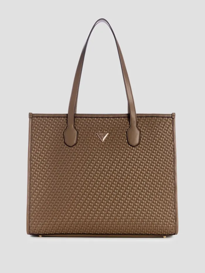 GUESS Shoulder Bags Silvana Girlfriend Tote Black 8211 Unisex