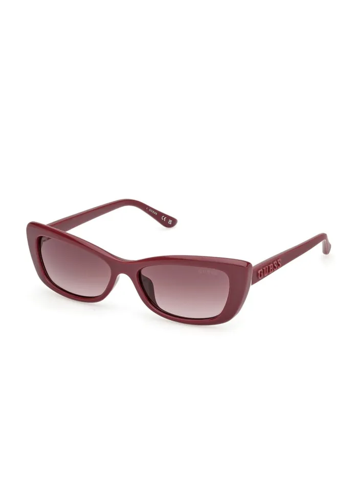 GUESS Sunglasses CatEye Plastic Sunglasses Black 8211 Women