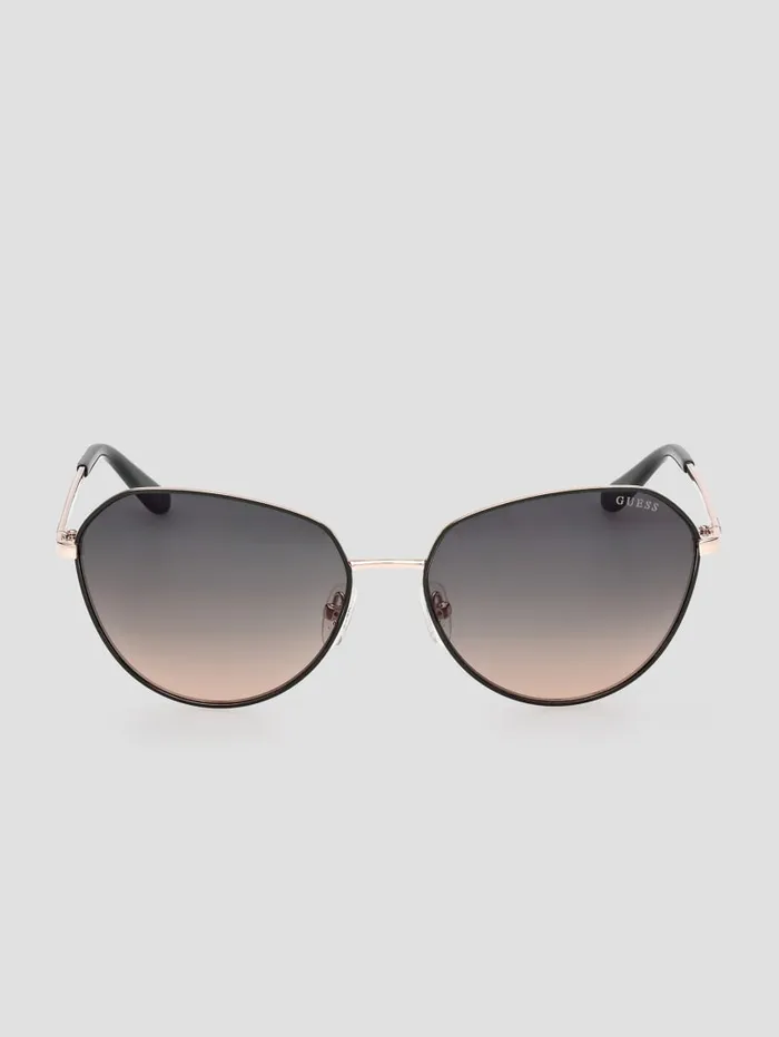 GUESS Sunglasses Metal Sunglasses Rosegold 8211 Women