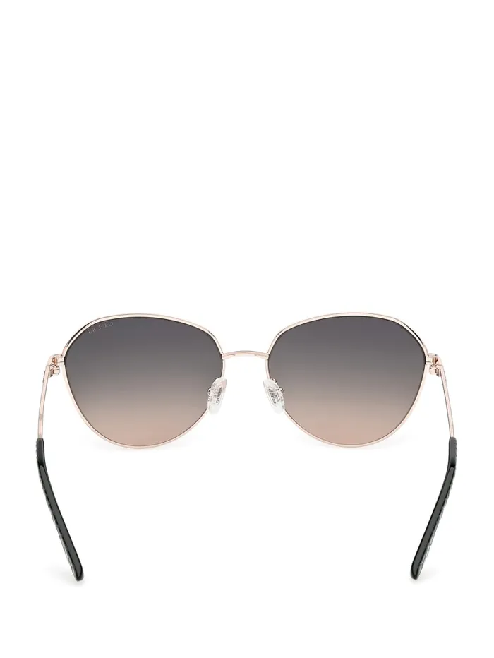GUESS Sunglasses Metal Sunglasses Rosegold 8211 Women