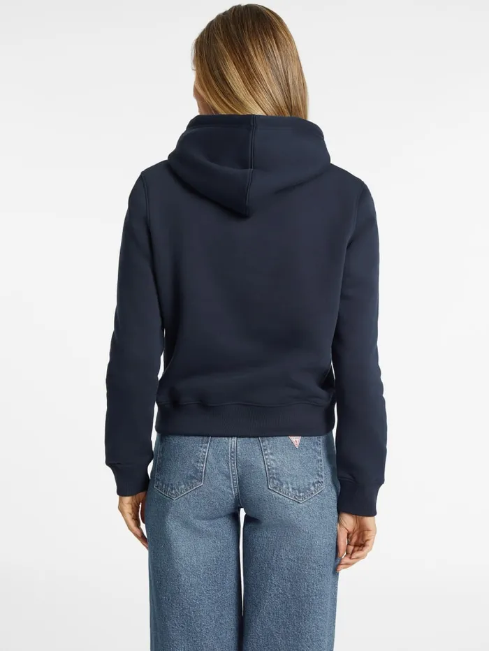 GUESS Sweaters and Knits Classic Genuine Logo Hoodie Black 8211 Women