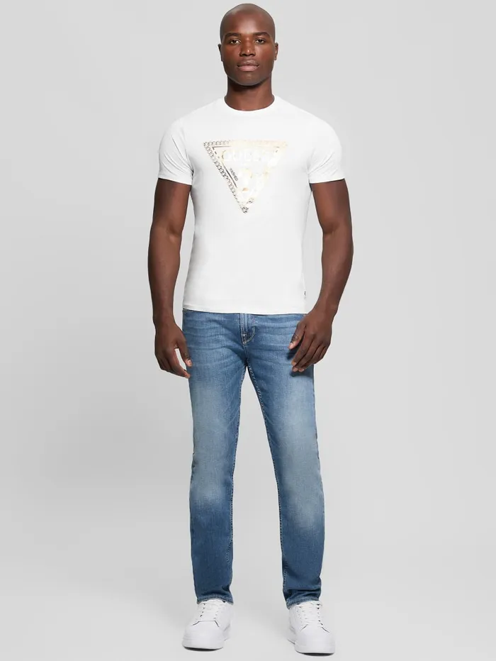 GUESS T Shirts and Tanks Eco Signature Tee Black 8211 Men