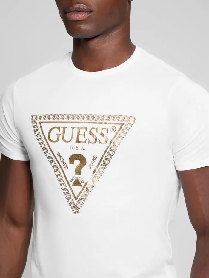GUESS T Shirts and Tanks Eco Signature Tee Black 8211 Men