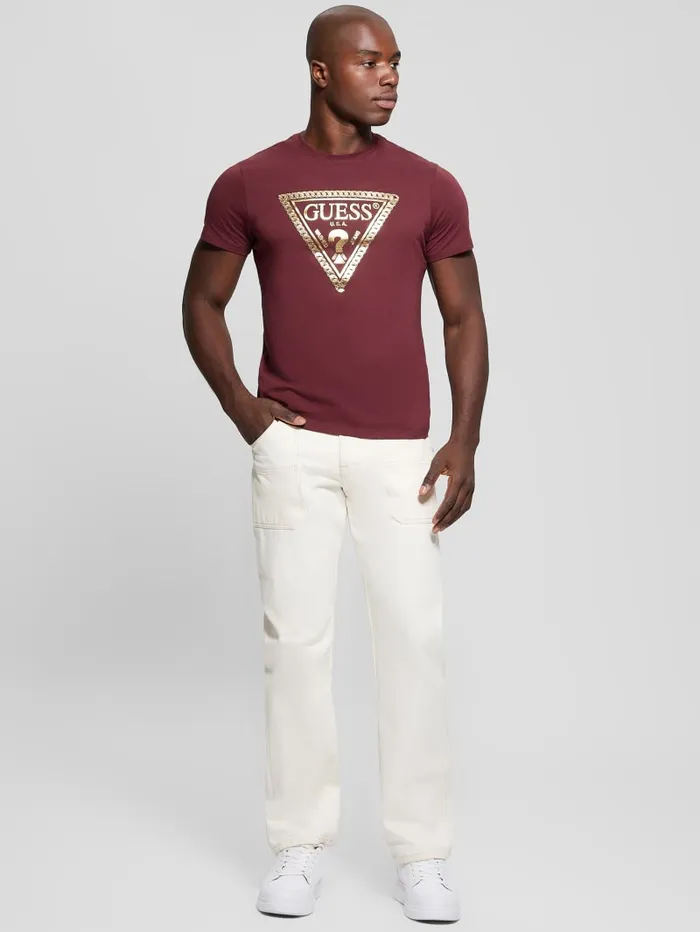GUESS T Shirts and Tanks Eco Signature Tee Black 8211 Men