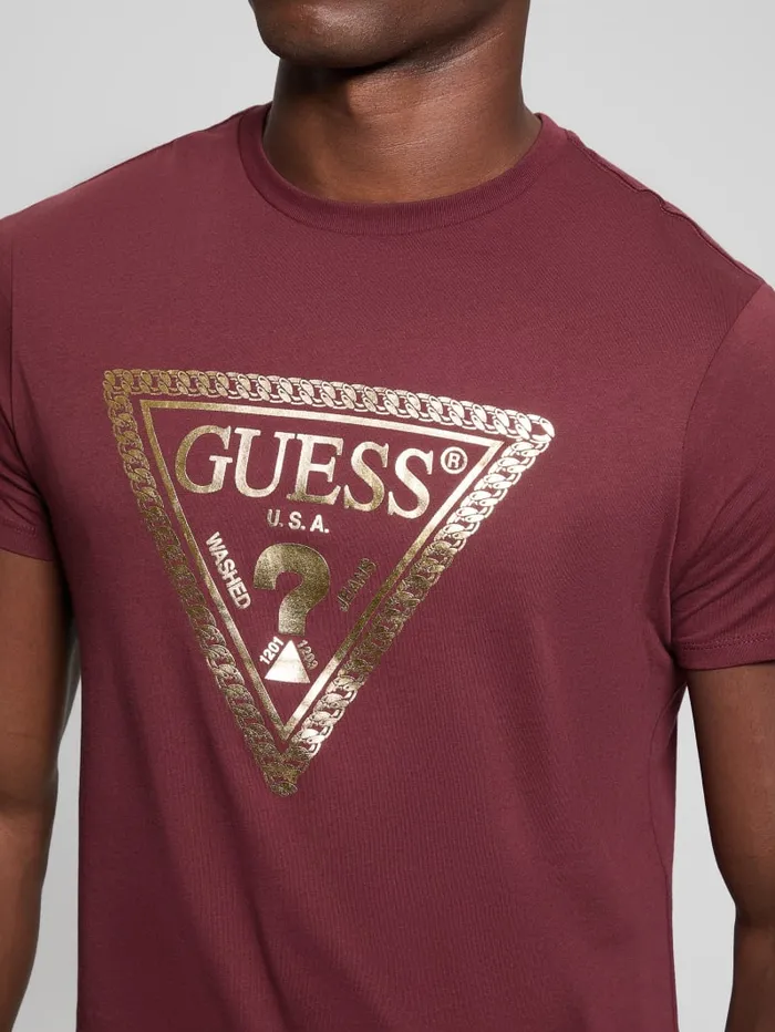 GUESS T Shirts and Tanks Eco Signature Tee Black 8211 Men