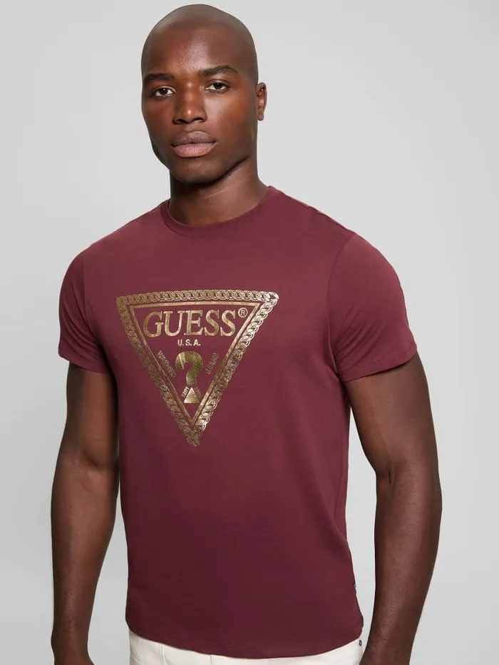 GUESS T Shirts and Tanks Eco Signature Tee Black 8211 Men