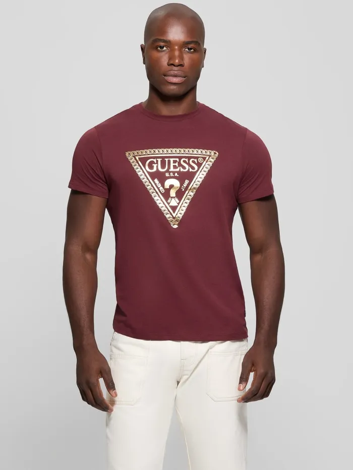 GUESS T Shirts and Tanks Eco Signature Tee Black 8211 Men